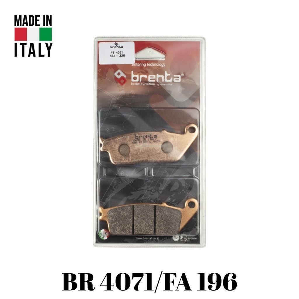 Honda SILVER WING FJS 400 Arka Fren Balatası Sinter Metal Brenta
