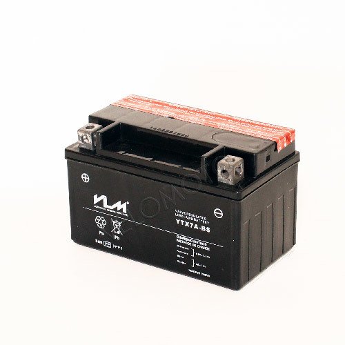 ASYA AS 125T AKÜ YTX7A-BS VLM