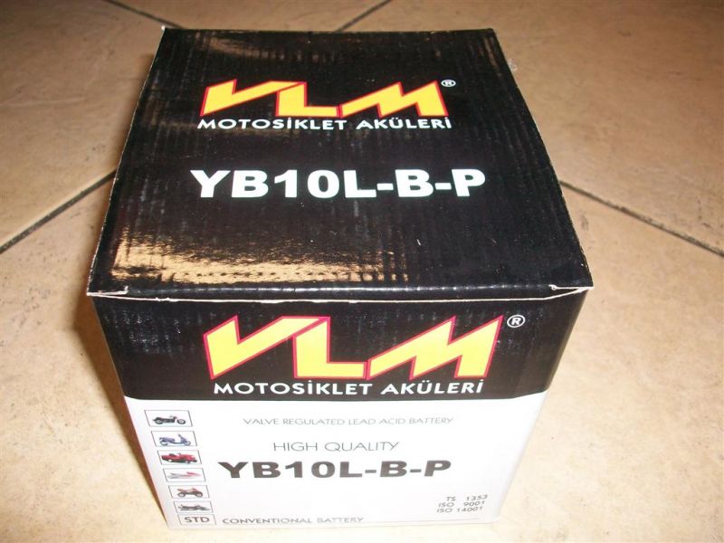 X9 200 AKÜ YB10L-B-P
